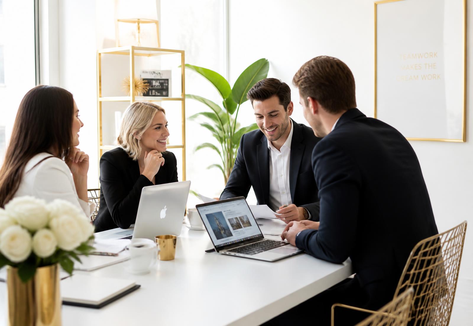 Life4You Vertriebspartner arbeiten gemeinsam an ihrer Strategie